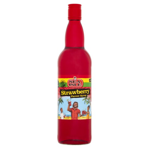 Sea Isle Strawberry Flavour Syrup