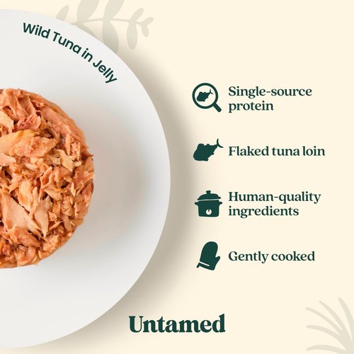 Untamed Wild Tuna In Jelly Cat Food 