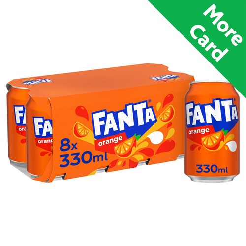 Fanta Orange Cans