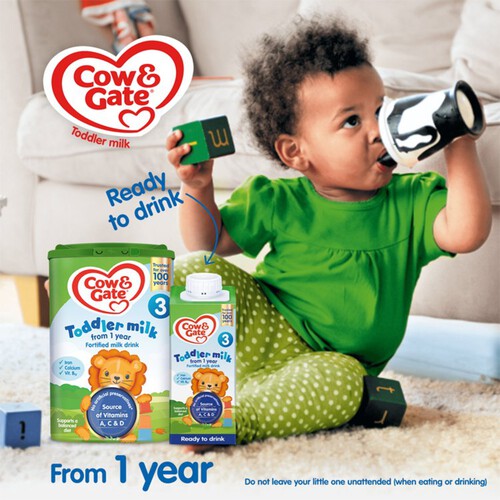 Cow & Gate 3 Toddler Milk Formula 1+ Years