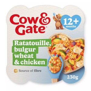 Cow & Gate Ratatouille Bulgur Wheat & Chicken Baby Food Meal