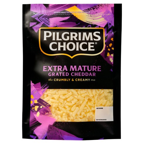 Pilgrims Choice Grated Extra Mature Cheddar