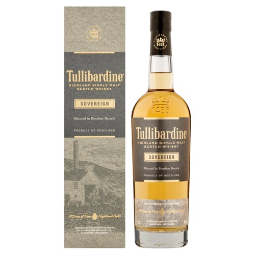 Tullibardine single malt scotch whisky