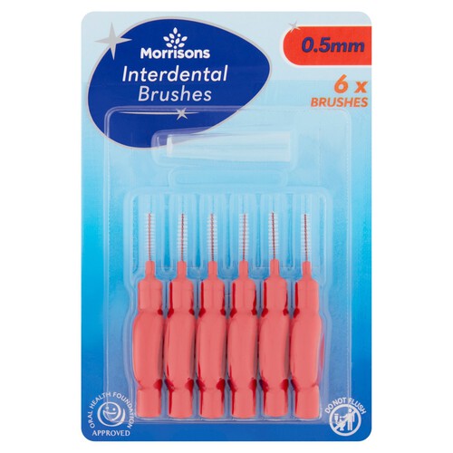 Morrisons 0.5mm Interdental Brushes 