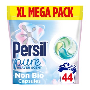 Persil Pure Heaven Scent Non Bio Washing Capsules 44 Washes