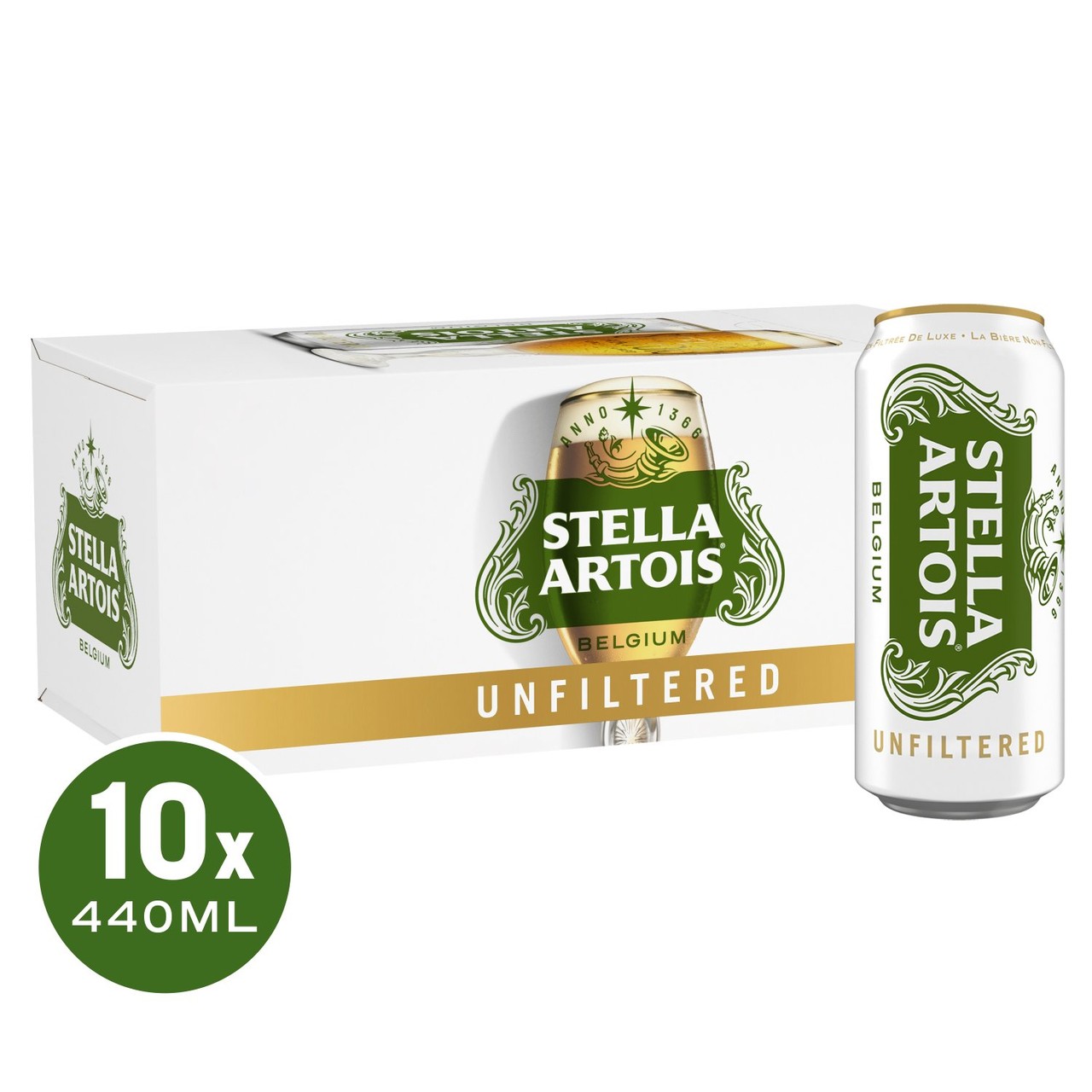 Stella Artois Unfiltered 10x440ml