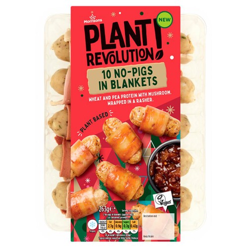 Morrisons Plant Revolution 10 No-Pigs In Blankets