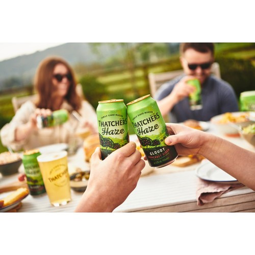 Thatchers Somerset Haze Cider Cans 4x440ml