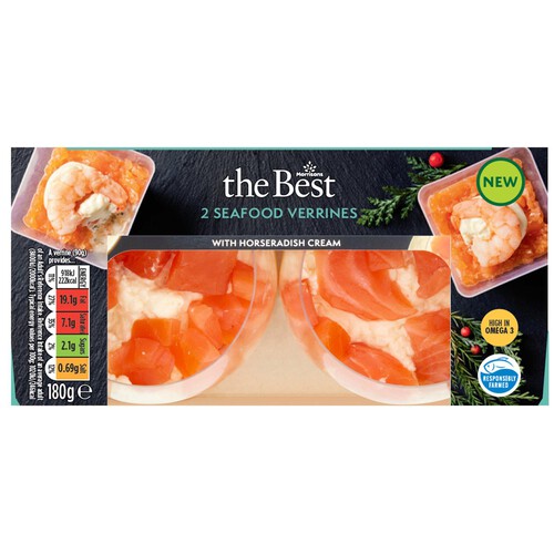 Morrisons The Best 2 Smoked Salmon Verrines