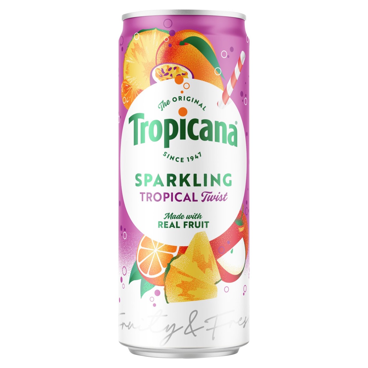Tropicana Sparkling Tropical Twist Juice Drink 250ml