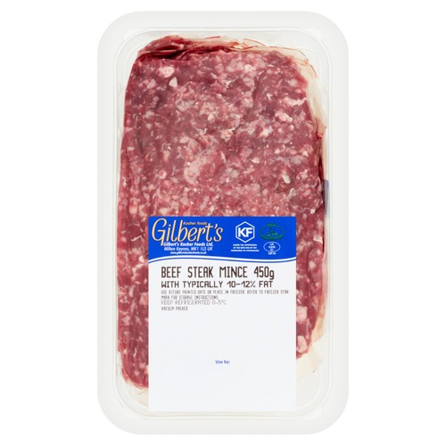 Gilberts Kosher Foods Beef Steak Mince 