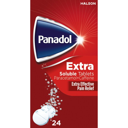 Panadol Extra Pain Killer Paracetamol & Caffeine Soluble Tablets