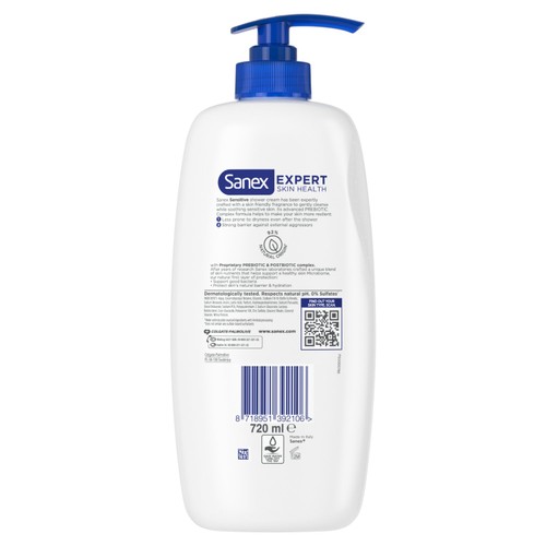 Sanex Expert Skin Health Sensitive Shower Gel Body Wash