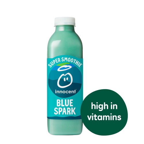 Innocent Guava & Pineapple Blue Spark Super Smoothie With Vitamins