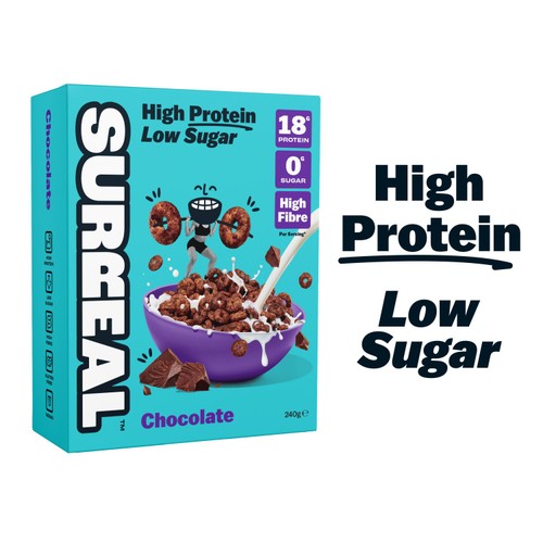 Surreal High Protein Low Sugar Cocoa Cereal 240g