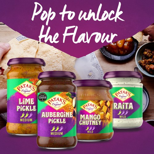 Patak's Authentic Aubergine Pickle 312g