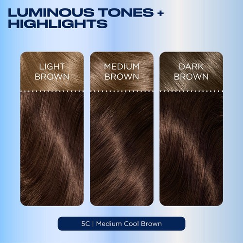 Clairol Nice n Easy Creme Permanent Hair Dye - 5c Medium Cool Brown