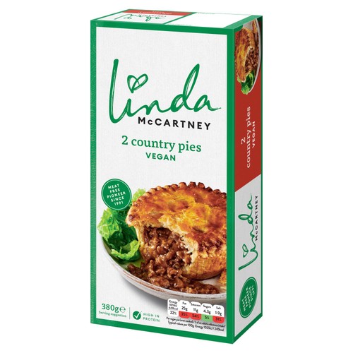 Linda McCartney's 2 Meat-Free Country Pies