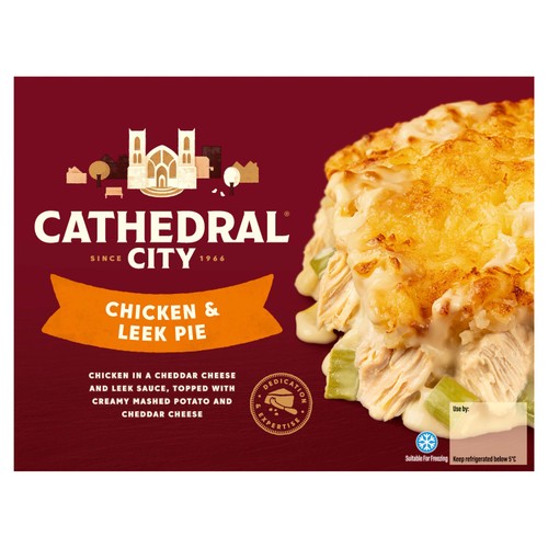 Cathedral City Cheesy Chicken & Leek Pie 400g