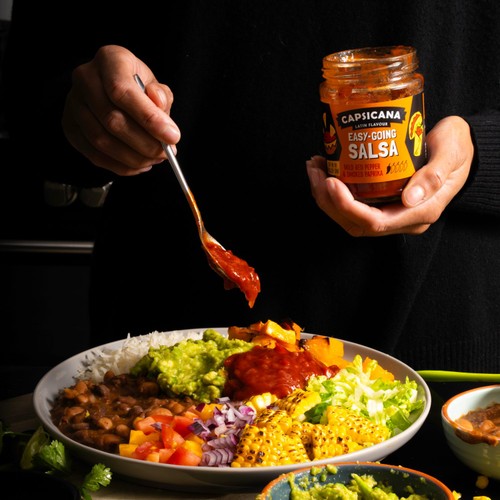 Capsicana Mexican Red Pepper & Smoked Paprika Mild Salsa 285g