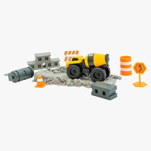 Cat Dig 'N' Build Concrete Playset