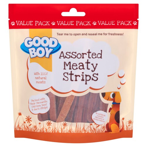 Good Boy Assorted Meaty Strips 