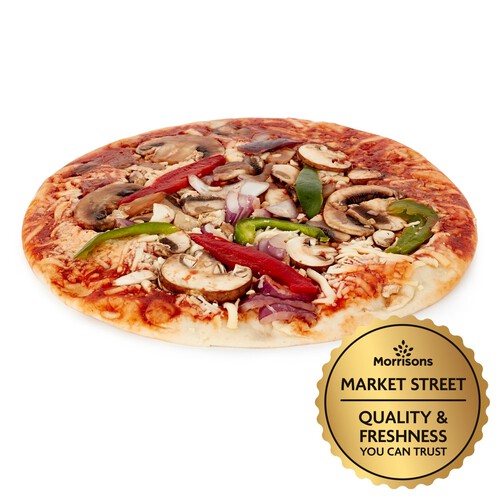 Market Street Vegetable Supreme Thin Stonebaked 10 Pizza