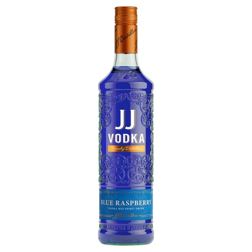 J.J Vodka Blue Raspberry Vodka Mix Spirits