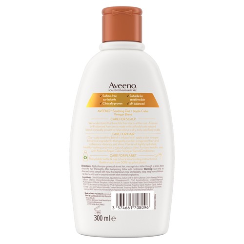 Aveeno Apple Cider Vinegar Shampoo 