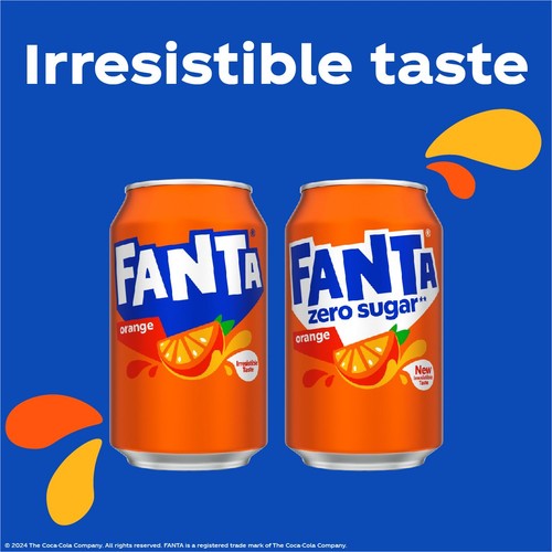 Fanta Orange Zero 24 x 330ml