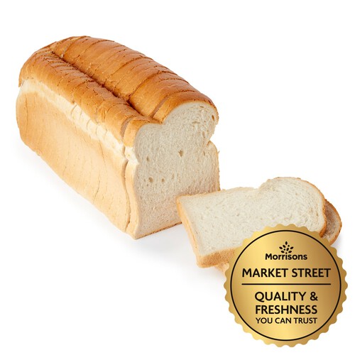 Market Street White Split Tin Sliced