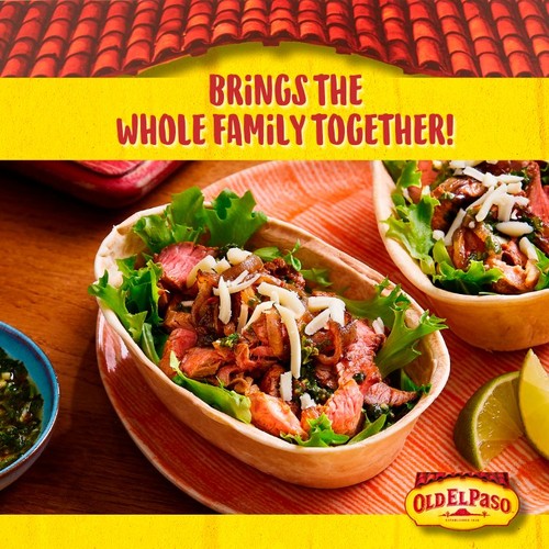 Old El Paso Stand 'N' Stuff 8 Soft Tortilla Boats 198g