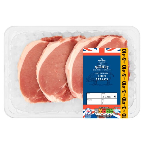 Morrisons British Pork Loin Steaks