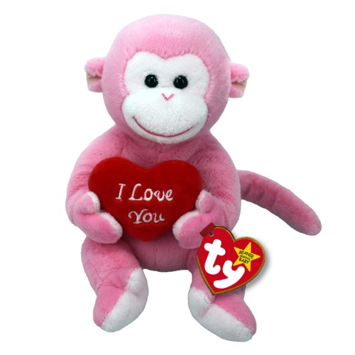 TY Pink Monkey Ii Original Beanie