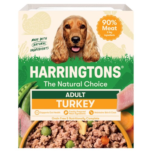 Harringtons Turkey with Potato & Vegetables Wet Dog Food Tray 