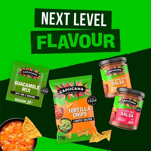 Capsicana Mexican Chipotle & Habanero Hot Salsa 285g