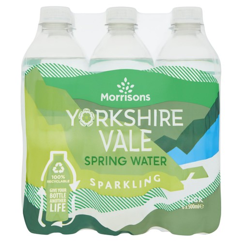 Morrisons sparkling spring water