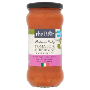 Morrisons The Best Tomato & Aubergine Pasta Sauce 350g