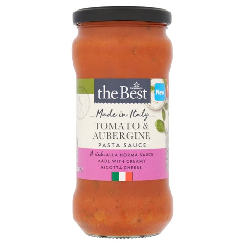 Morrisons tomato aubergine pasta sauce