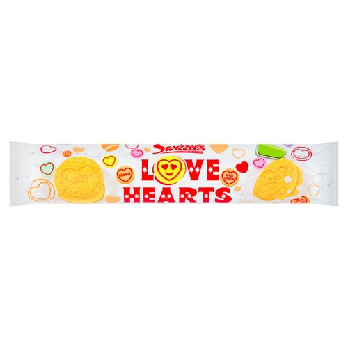 Swizzels Love Heart Biscuits Orange 