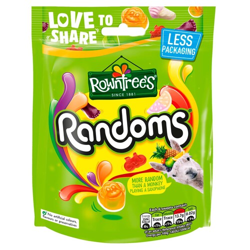 Rowntree's Randoms Sweets Sharing Pouch