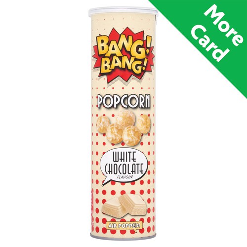 Bang Bang Popcorn White Chocolate Flavour