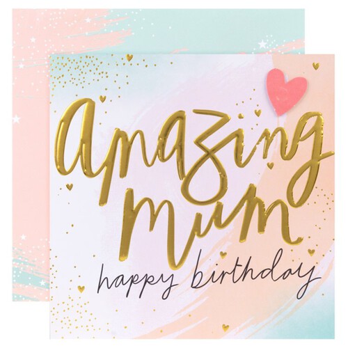 Hallmark Amazing Mum Happy Birthday Card