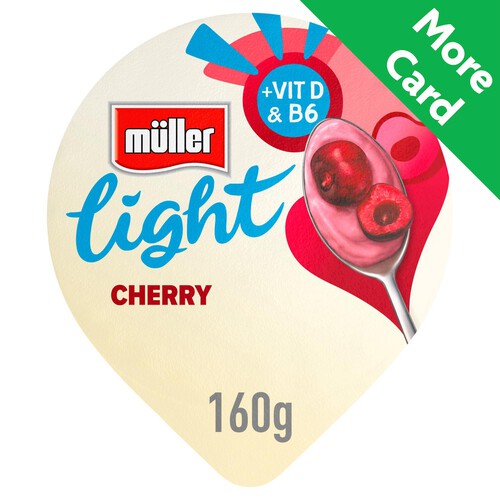 Muller Light Cherry Fat Free Yogurt