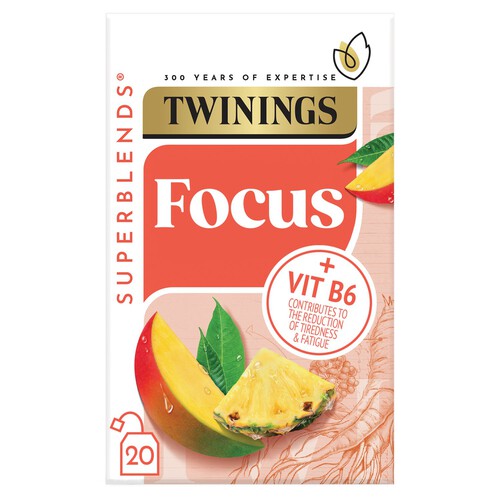 Twinings Superblends Focus 20 Tea Bags