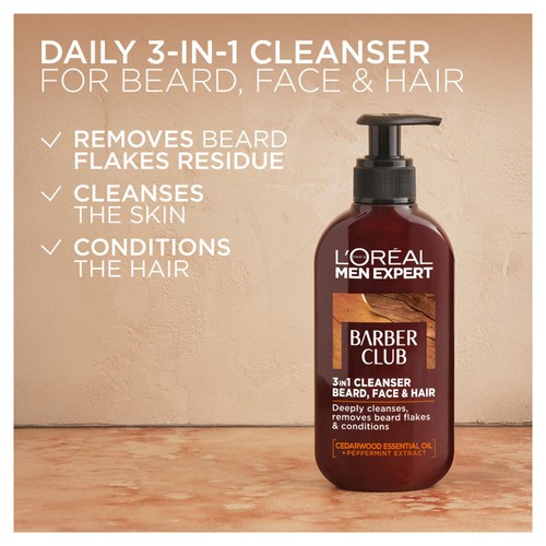 L'Oreal Men Expert Barber Club Face Wash 