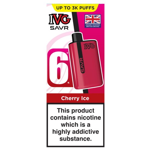 IVG savr 3000 starter kit cherry ice