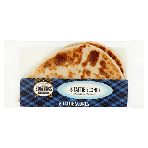 Brownings The Bakers Hand Crafted Traditional Potato Scones 