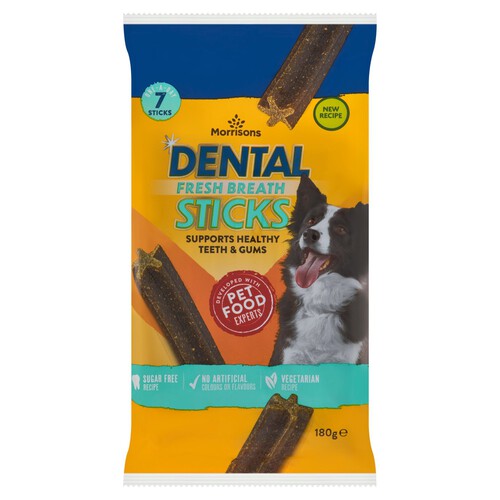 Morrisons 7 Fresh Breath Dog Dental Treats