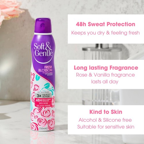 Soft & Gentle Fresh Blossom Anti-Perspirant Spray